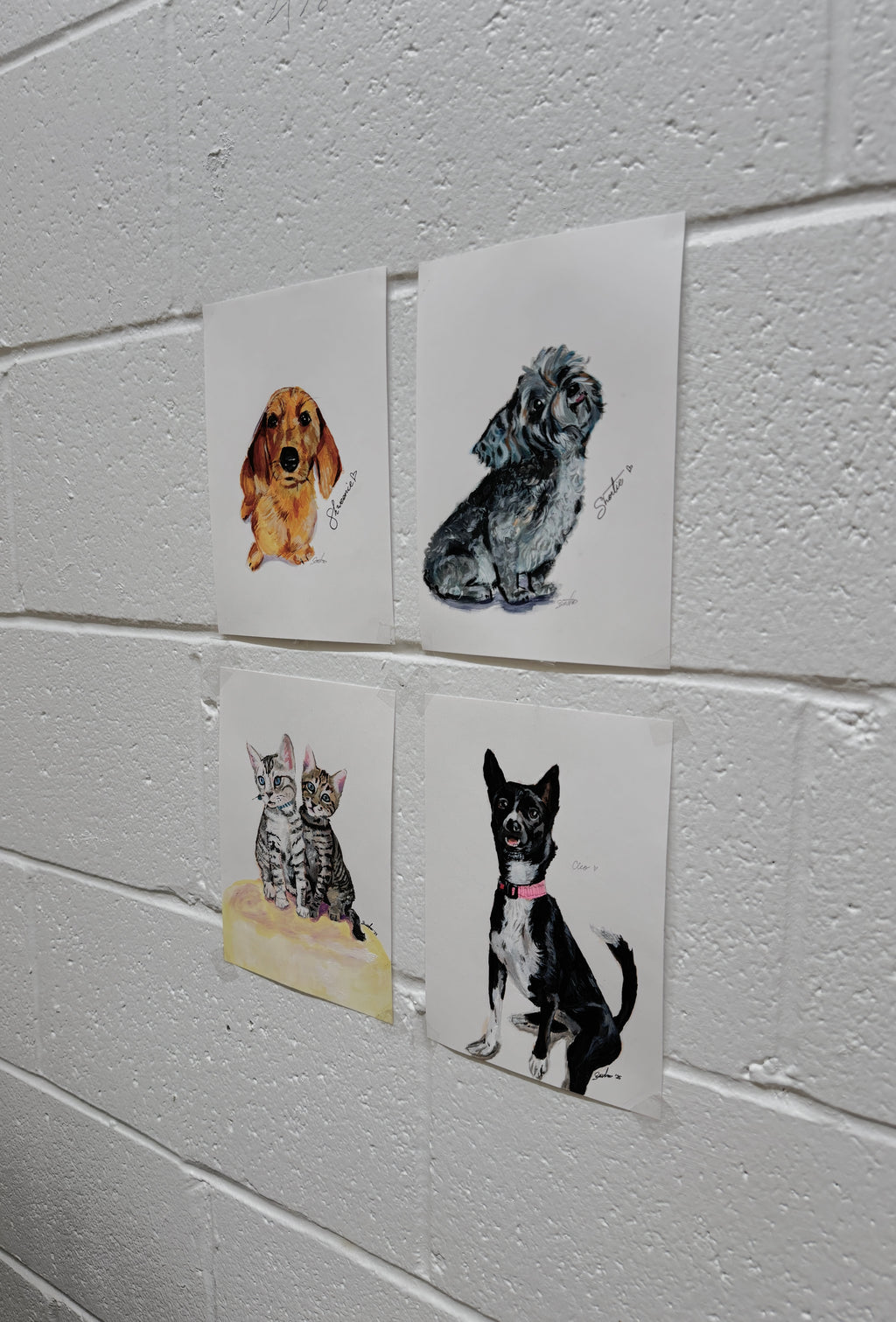 Custom Pet Portraits - A5 size