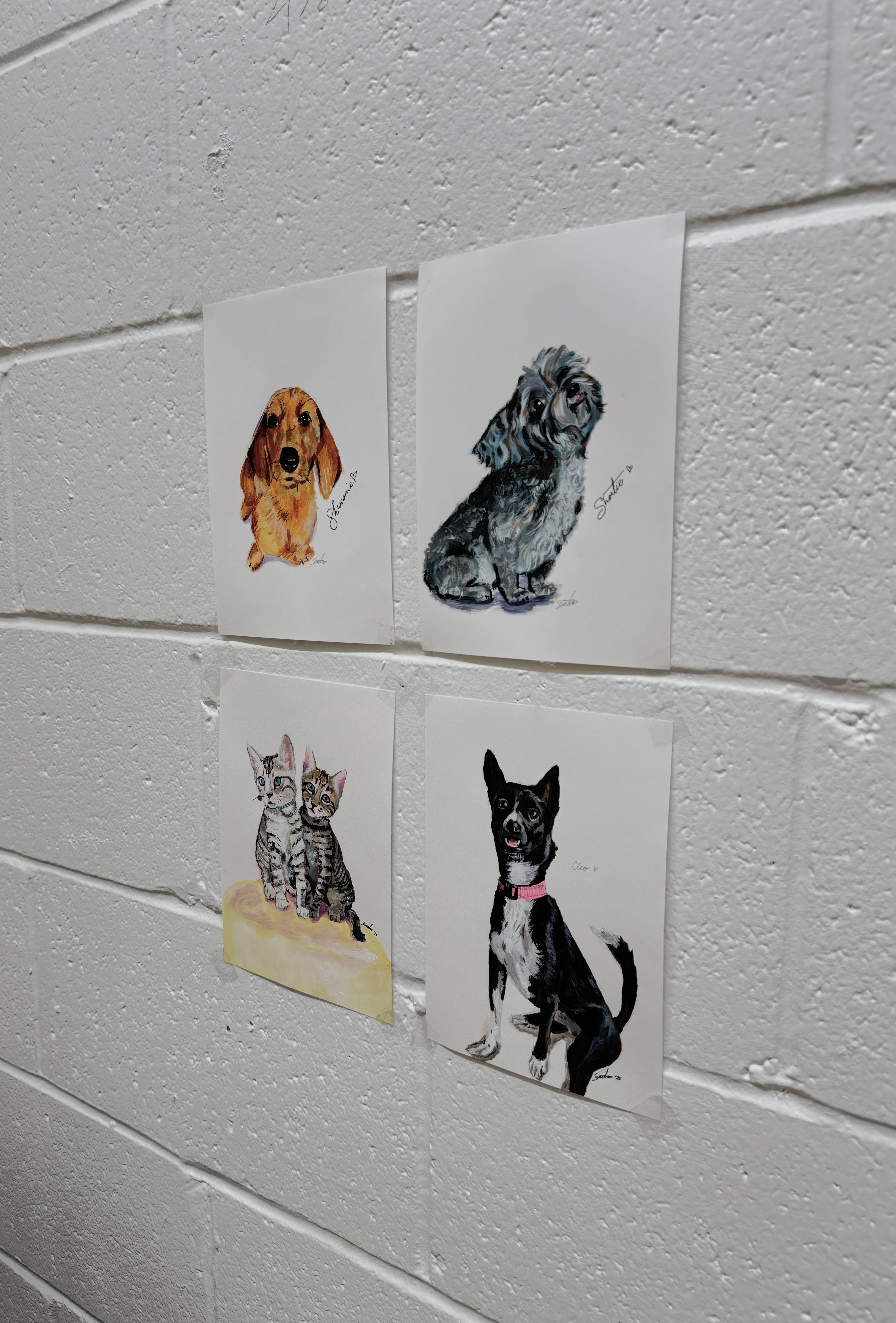 Custom Pet Portraits - A5 size