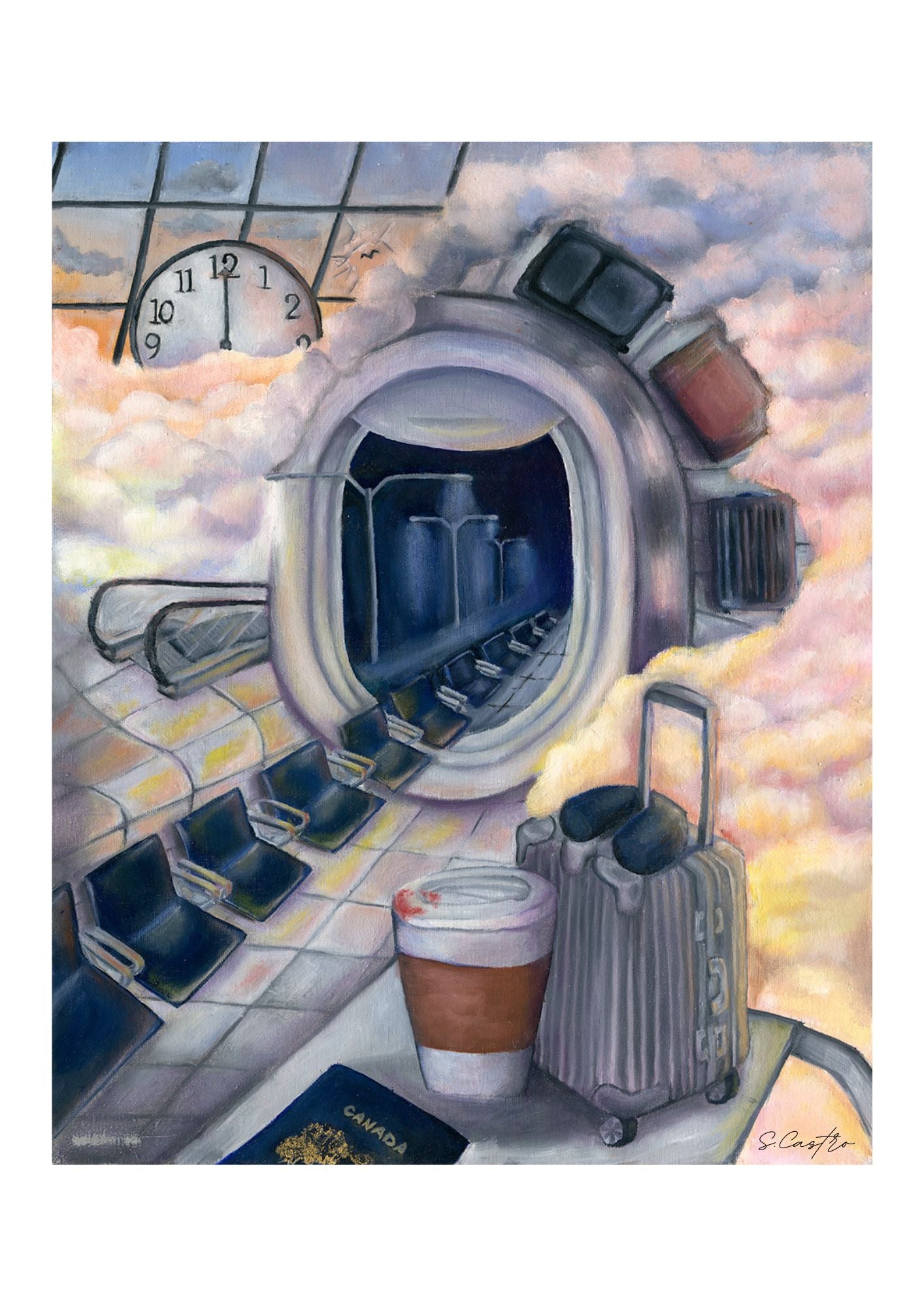 Turbulence of Our Time - Art Print 16” by 20”
