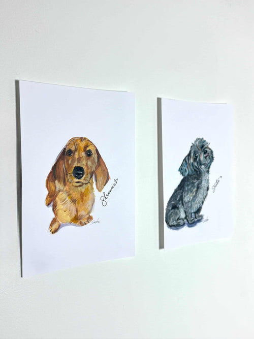 Custom Pet Portraits - A5 size